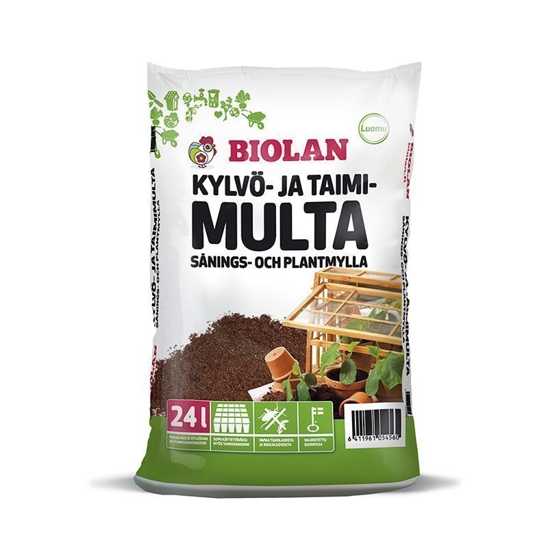 Biolan Kylvö- ja taimimulta