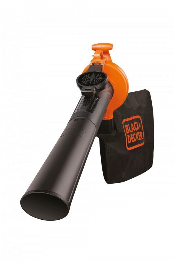 Black Decker Lehtipuhallin 2 500 W Puhallus Ja Imutoiminto Musta 