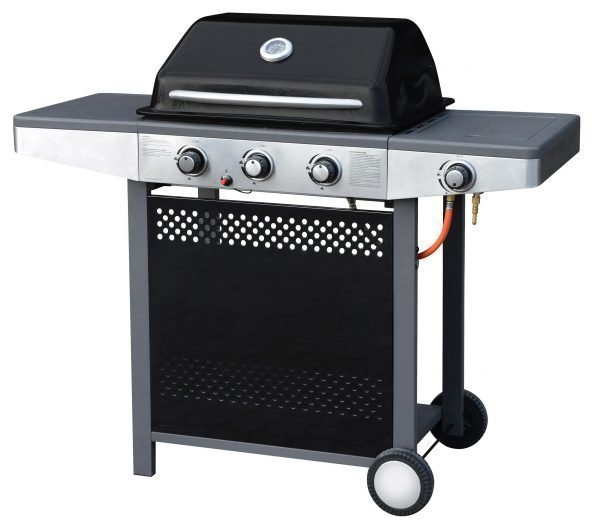 Dan Grill 3-Poltinta + Sivukeitin Kaasugrilli
