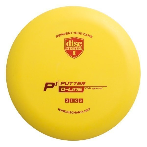 Frisbeegolf 2 kpl Putter D-line P1