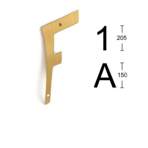 Habo 574 Kirjain Kulta