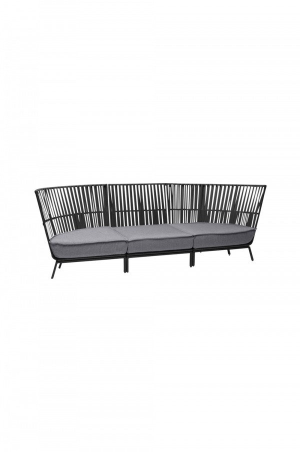 Hillerstorp Jet Set Lounge Sohva Musta