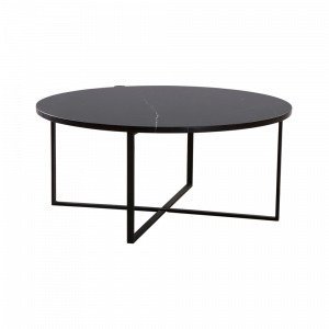 Jotex Maribo Sohvapöytä Musta Ø 80 Cm