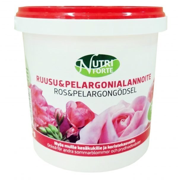 Nutriforte 900 G Ruusu- Ja Pelargonialannoite