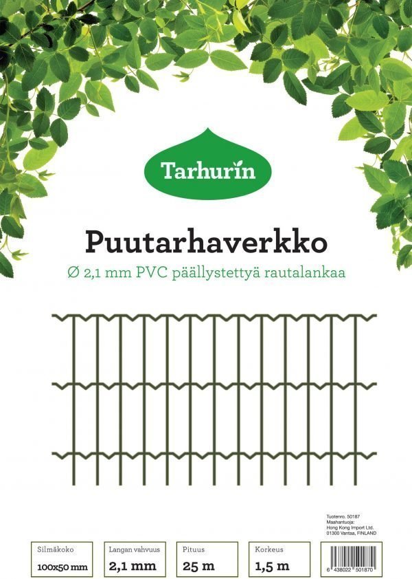 Tarhurin 10 M Puutarhaverkko